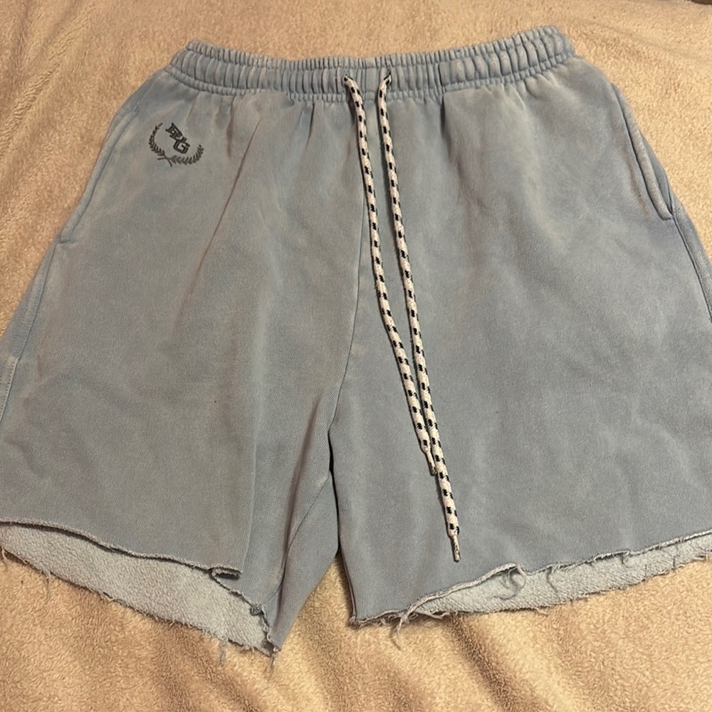 TBG Light Blue Casual Shorts